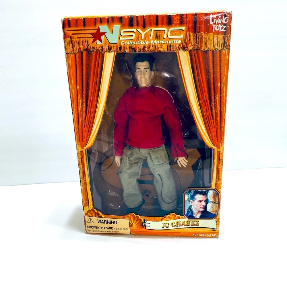 N SYNC JC Chasez 2000 Collectible Marionette doll